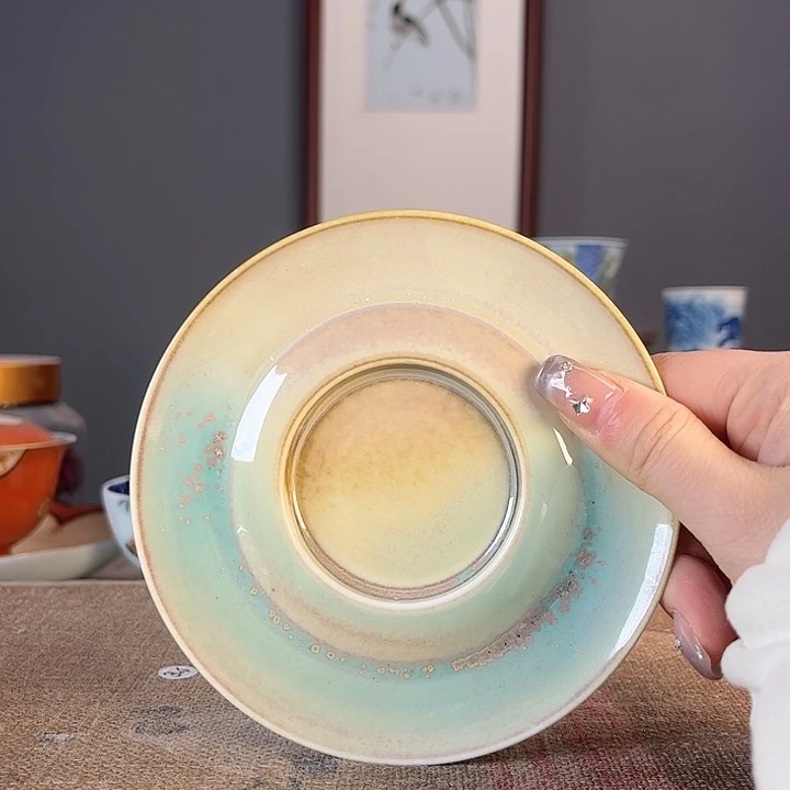 摆件景德镇陶瓷茶杯多