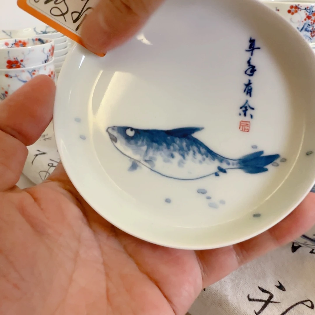 景德镇釉下青花五彩手绘