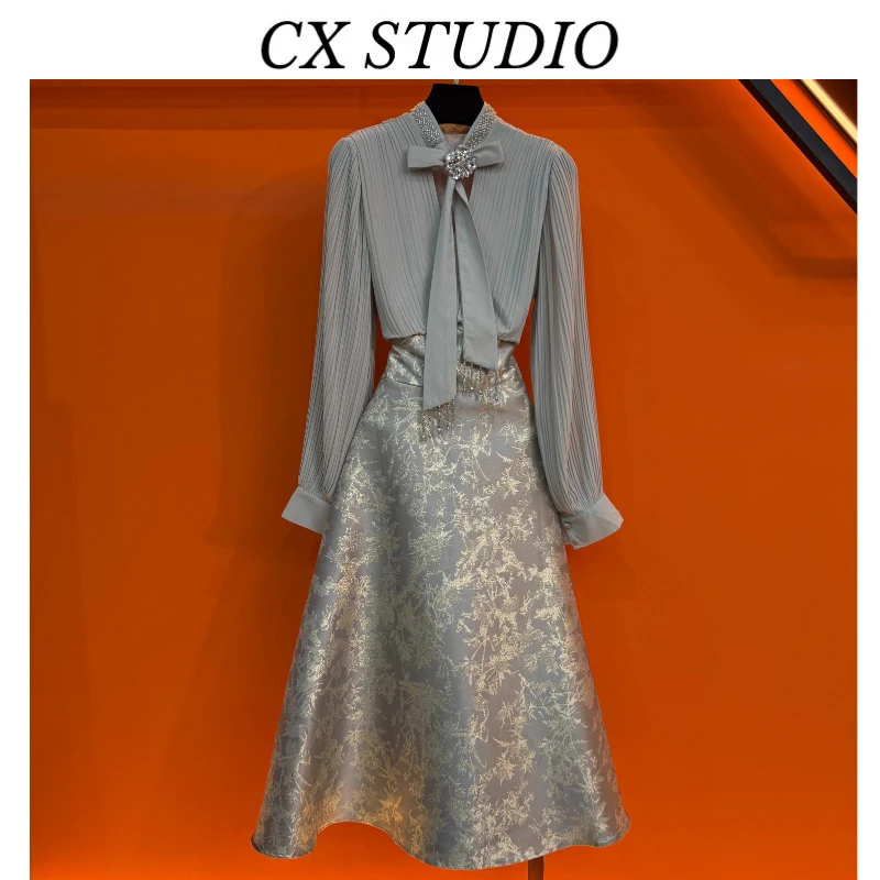 YC编码23 经典收腰轻奢时尚连衣裙（定制女装）DR669C