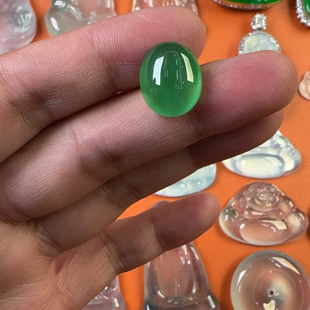 定制翡翠未镶嵌天然