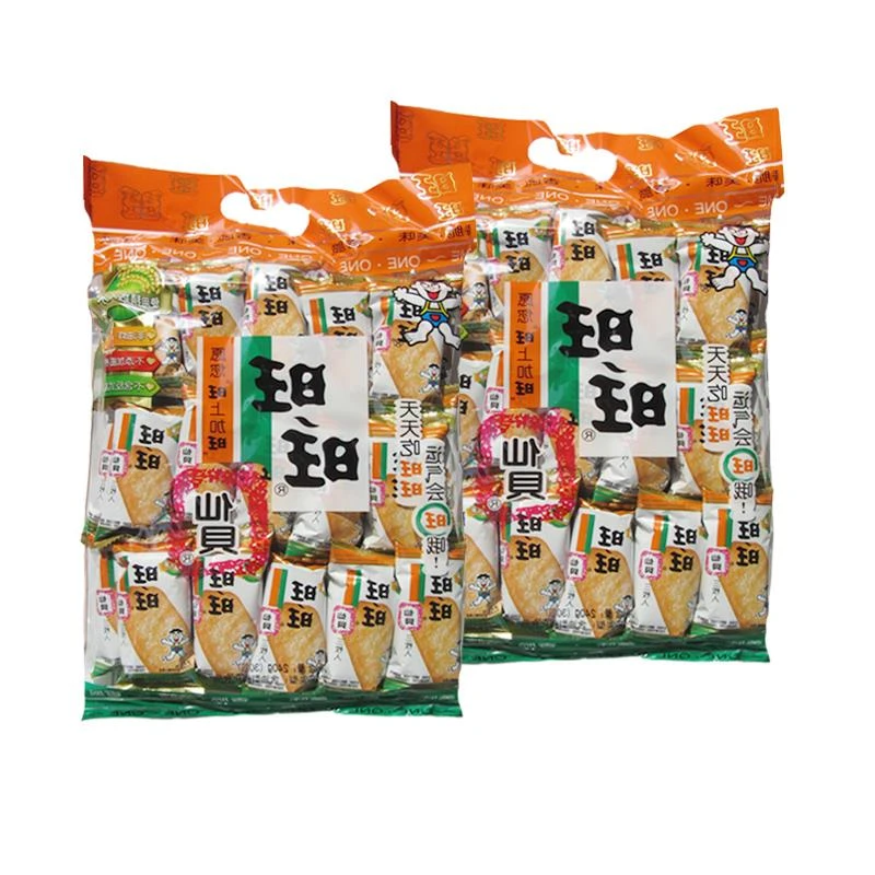 旺旺仙贝0大米饼膨化酥脆食品办公零食小吃童年怀旧