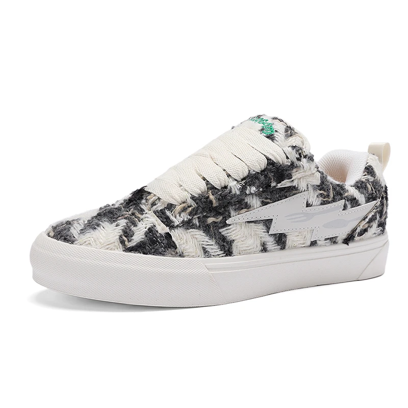 Lightningxstorm毕加索联名闪电鞋板鞋男女同款小香风秋季新款