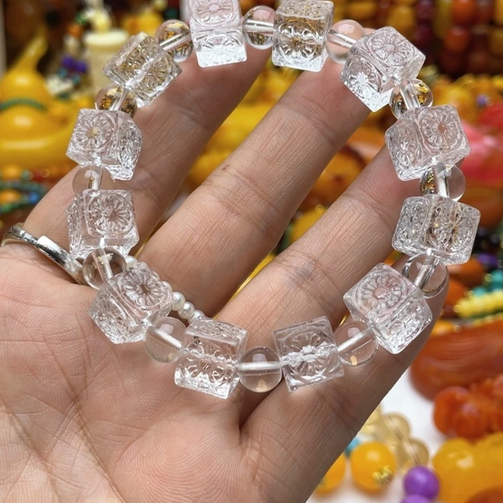 树脂制品5号方糖手串