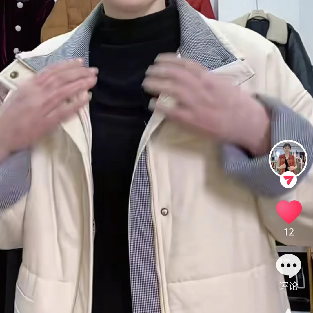 最新网红款女款棉服外套，定制商品不支持无理由退换