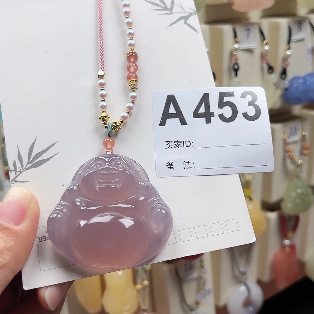 玛瑙/玉髓颈饰合金薄*