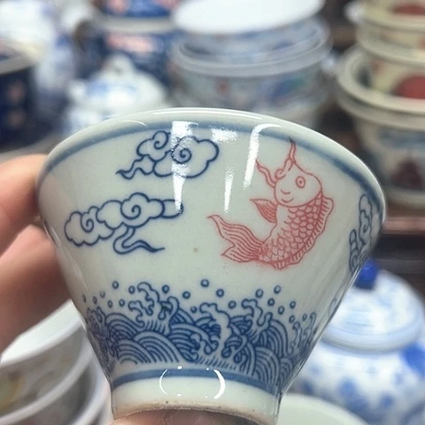 杯子景德镇陶瓷主人杯