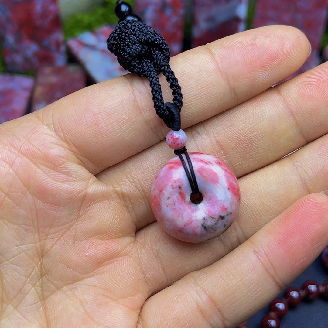 天然辰砂朱砂吊坠