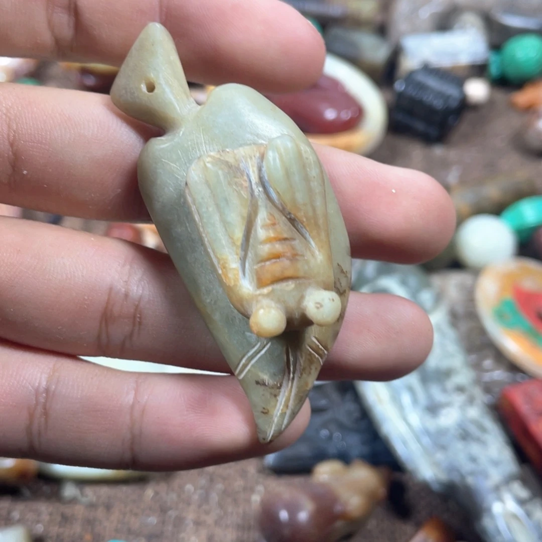未镶嵌和田玉（糖玉）挂件