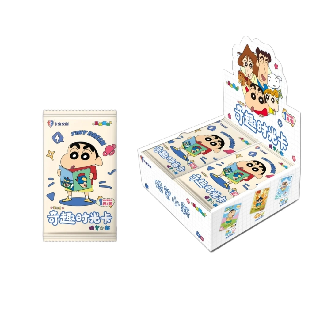 【蜡笔小新一米】卡宝文创 蜡笔小新 奇趣时光第二弹 收藏卡牌