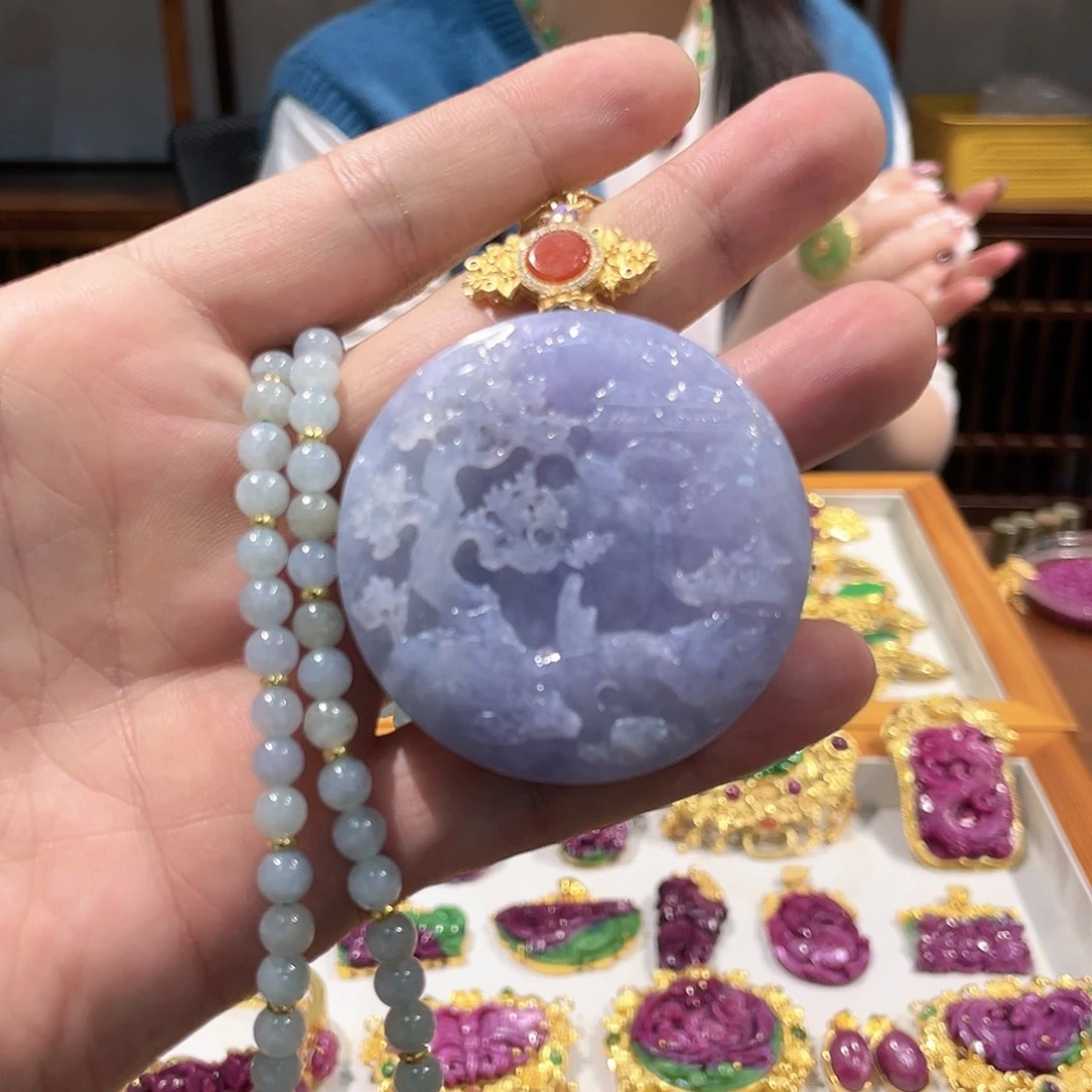 锦纶铁合金吊坠项链