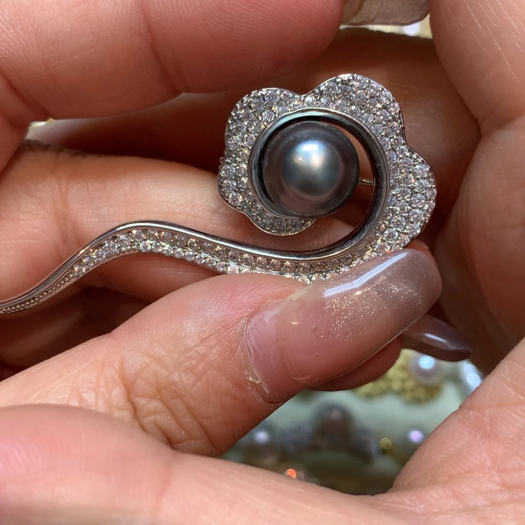 海水珍珠胸饰未镶嵌