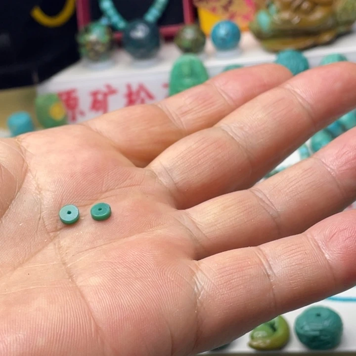 绿松石未镶嵌隔片