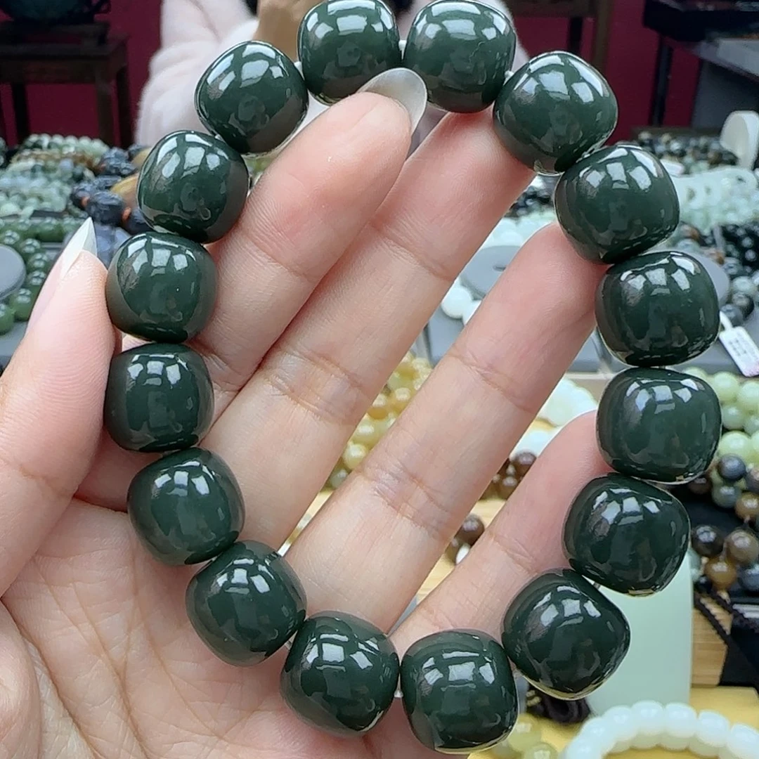 和田玉手链未镶嵌