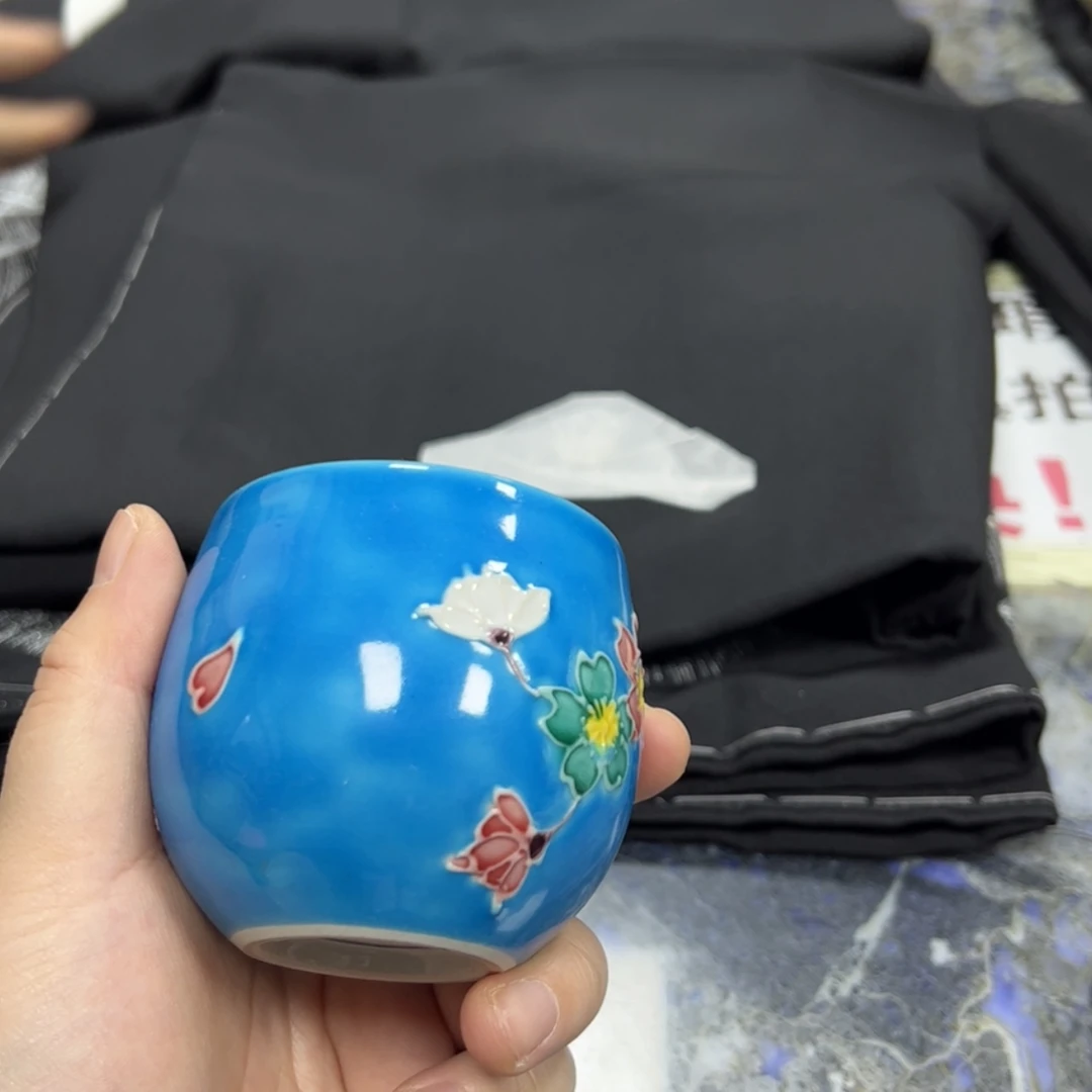 【闪购商品】?陶瓷马克杯带盖勺