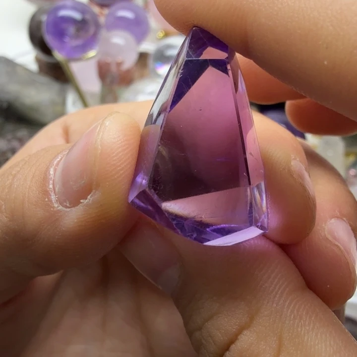 未镶嵌水晶珠宝半成品