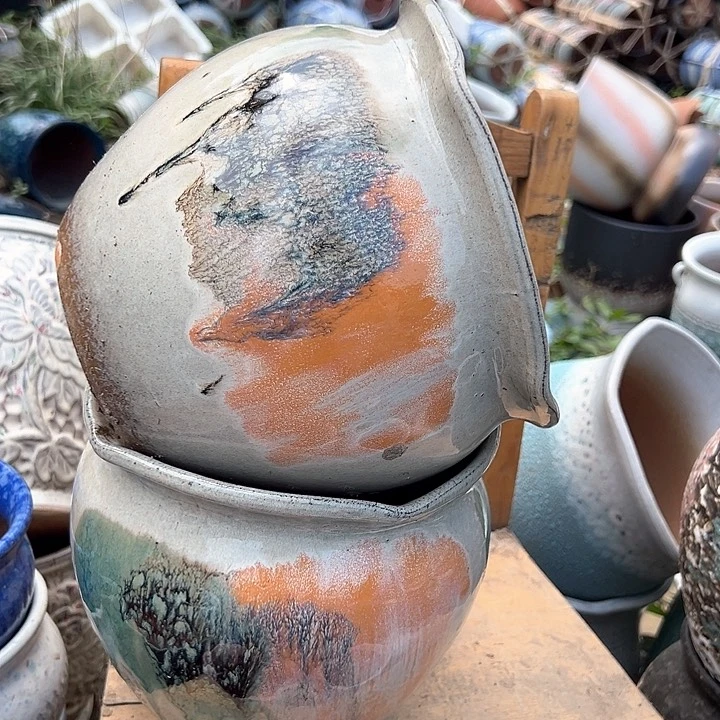 紫砂花盆口20高18福利价。。。。。。。。