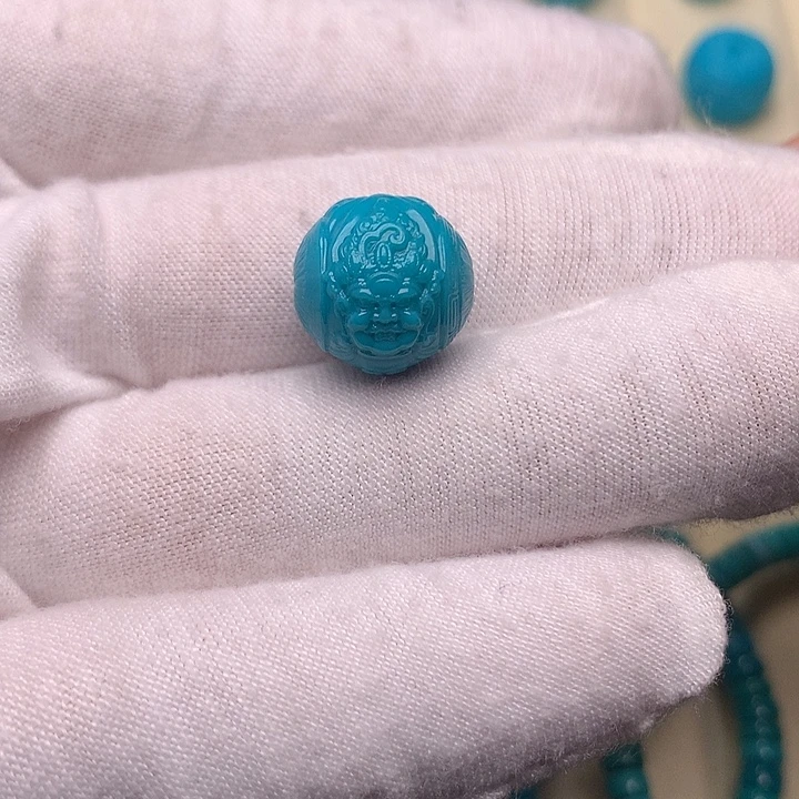 绿松石未镶嵌绿松石黄财12.4