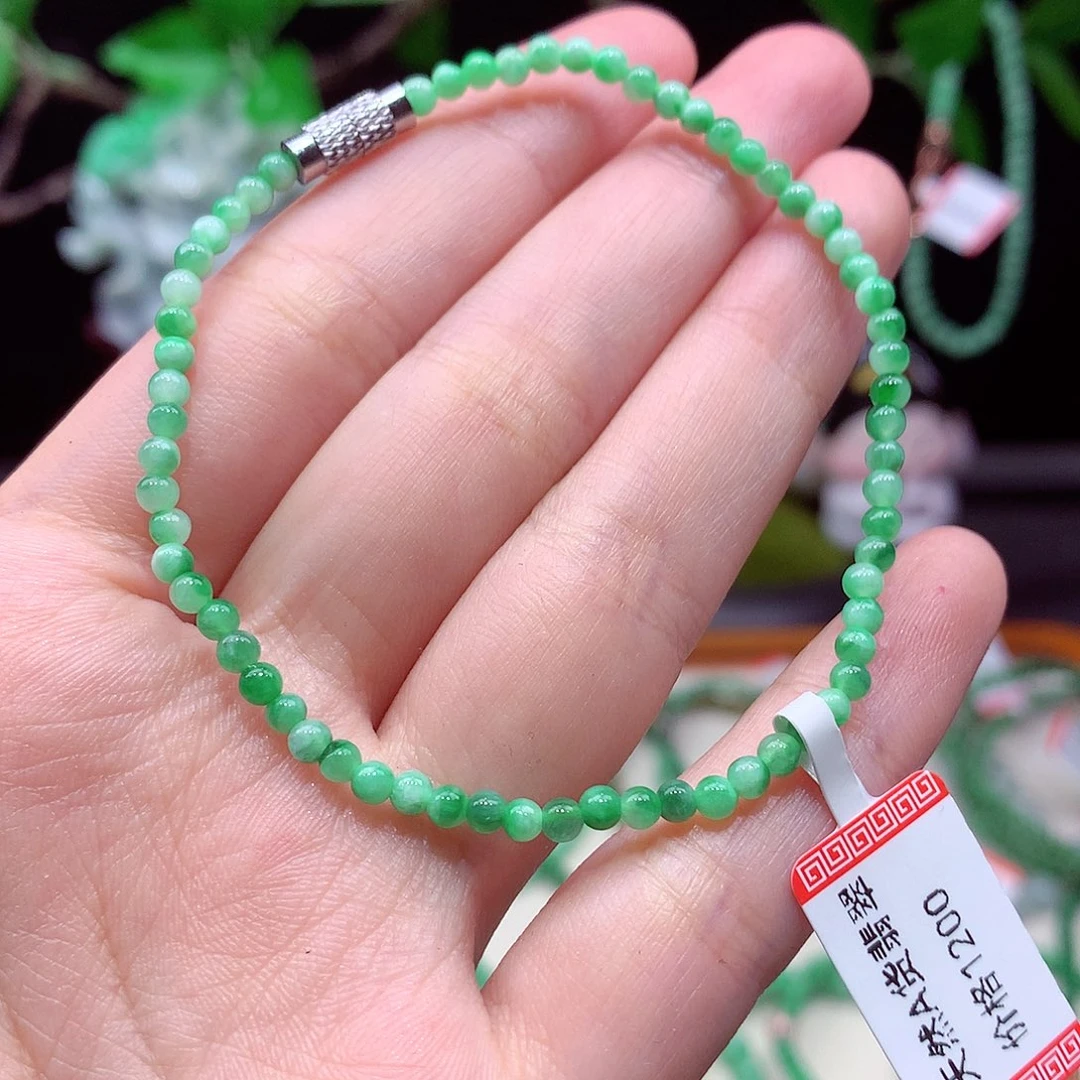 项链未镶嵌翡翠翡翠