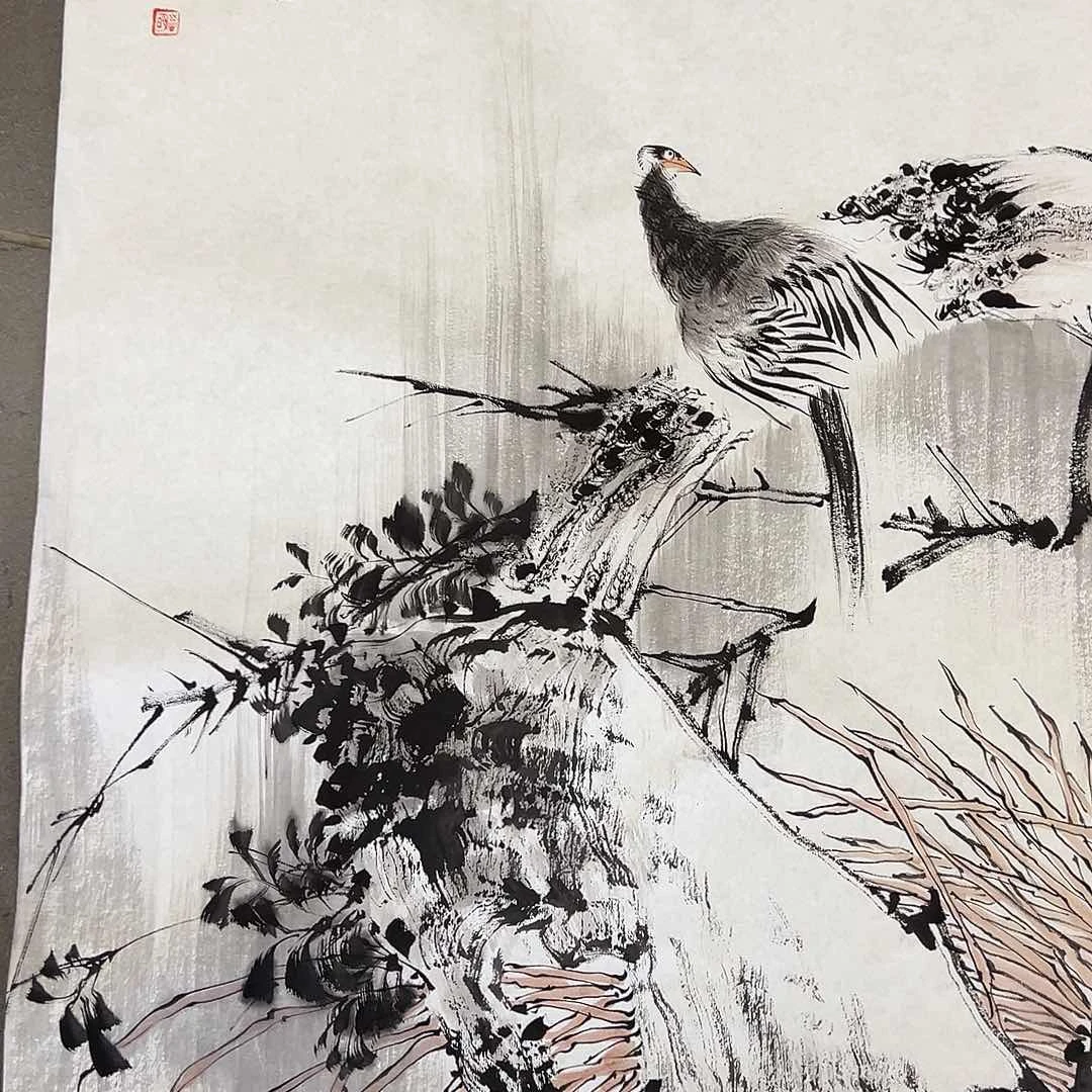 绘画韩江书画 陈志明