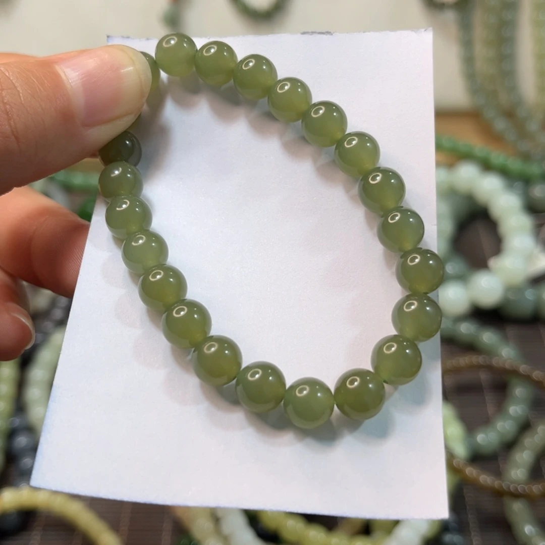 和田玉手链未镶嵌