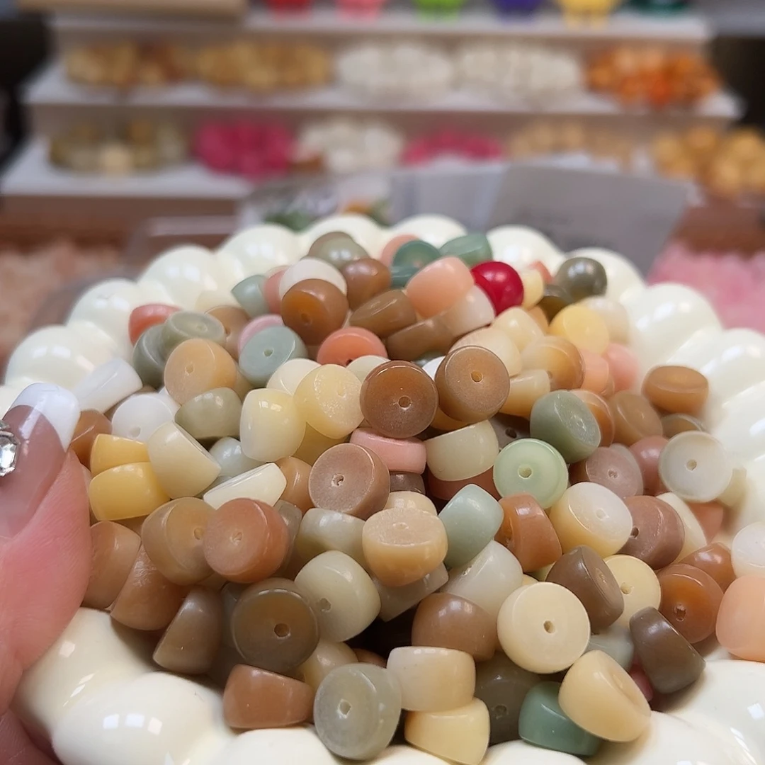 手串菩提根/象牙果微瑕卡11多宝大肠1000颗