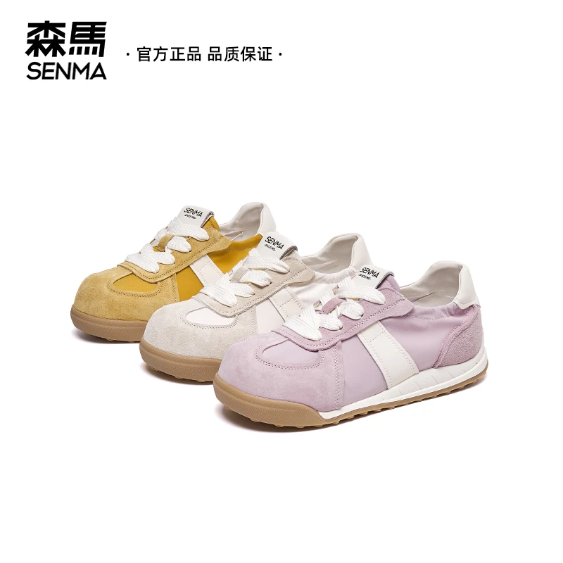 SENMA/森马夏季百搭时尚潮流芭蕾风休闲阿甘运动百搭德训鞋