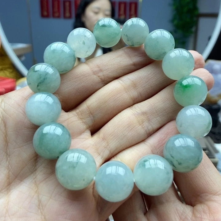 未镶嵌手串翡翠手串