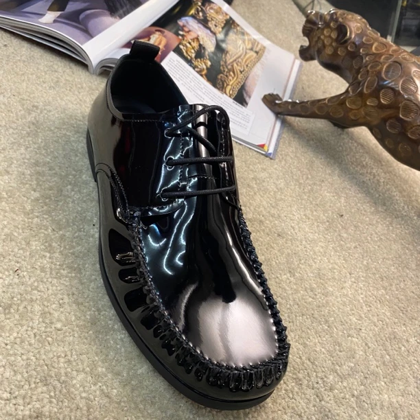 371-13A2广州正版(四季)高品质时尚轻奢百搭商务职场精英手工男鞋