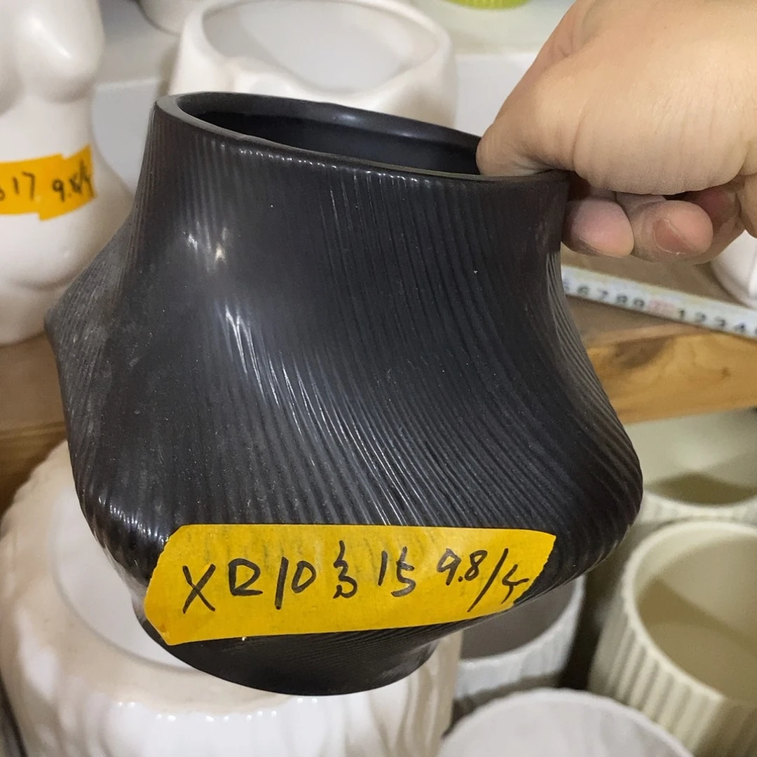 陶杯子陶盆有孔 瑕疵介意勿拍