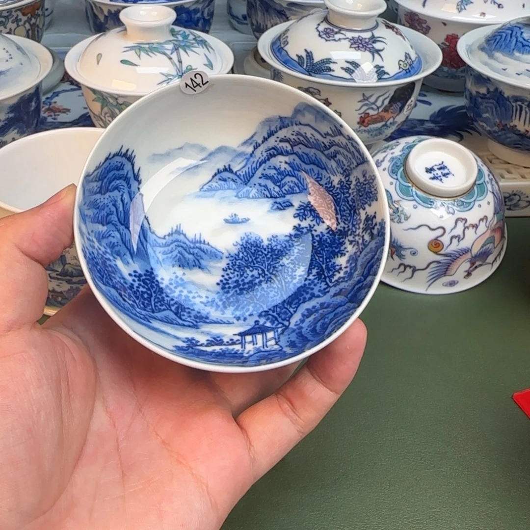 彦祖纯手工手绘茶具142