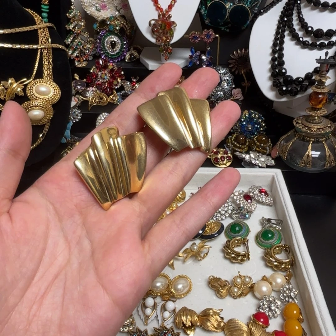 合成碳硅石纯铜耳夹