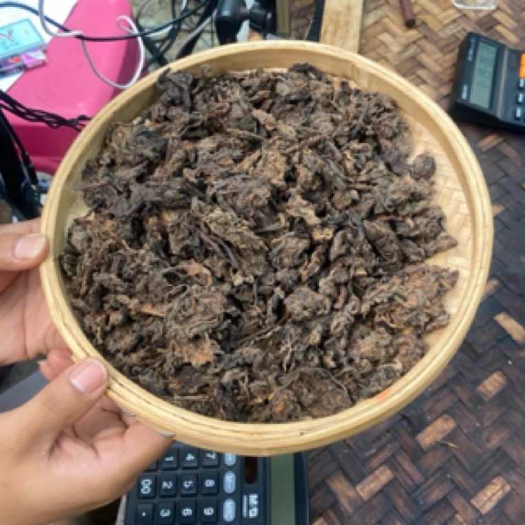 *2017年【大忠山.春.混采.小茶头】普洱（熟茶）散茶-6月15日【05】