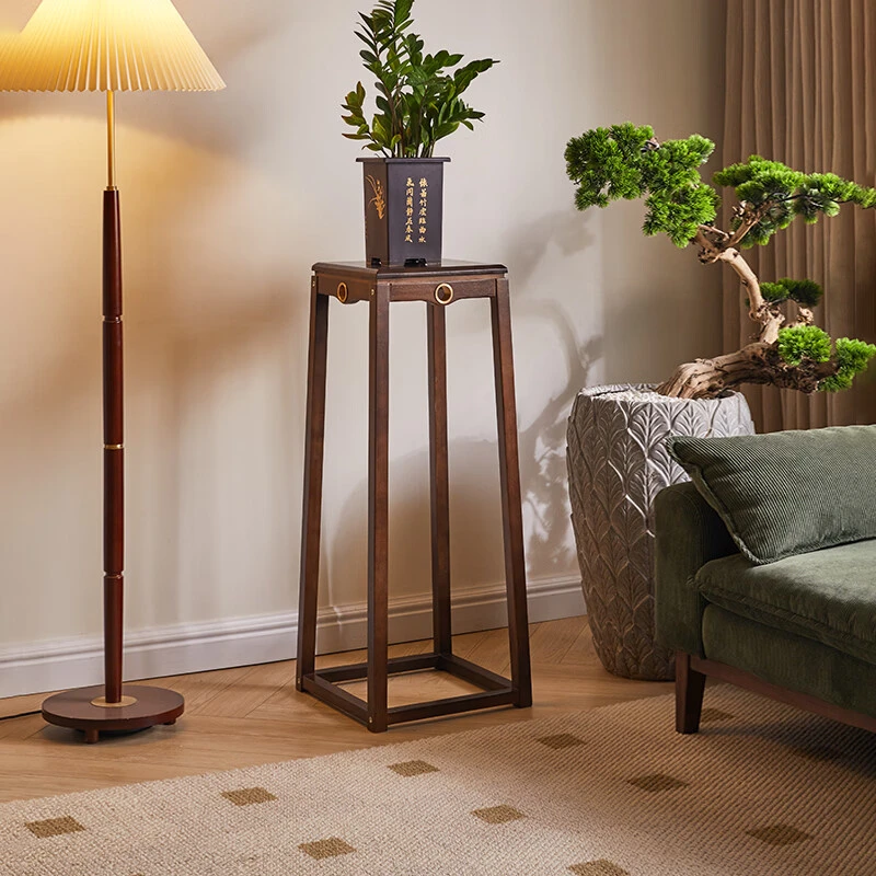 实木花架置物架高端花盆架客厅阳台
