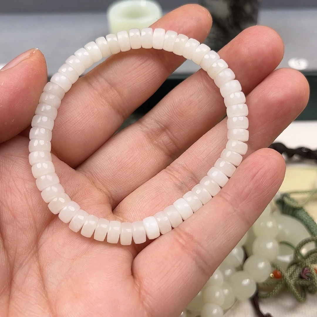 和田玉手链未镶嵌