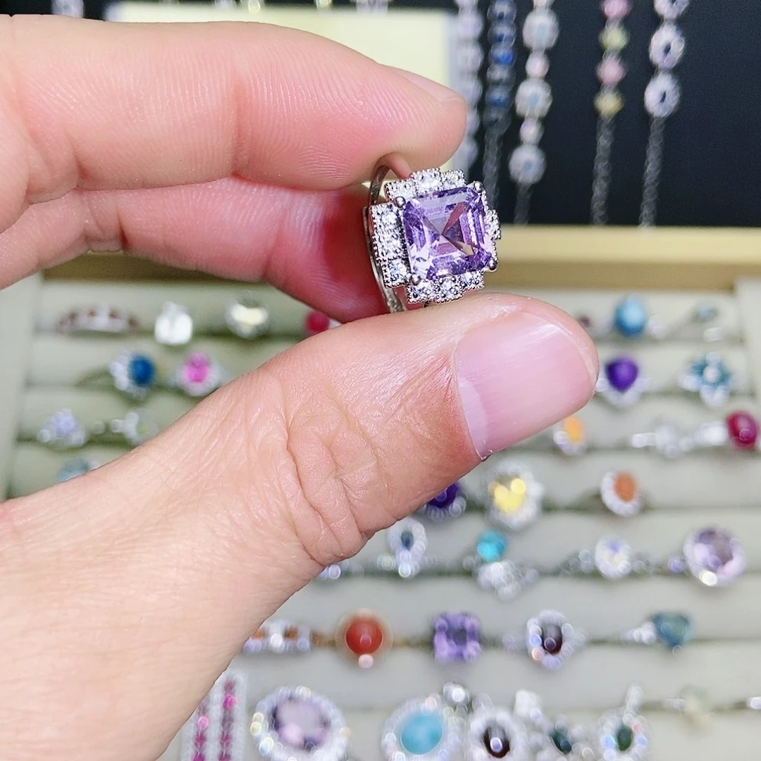 【闪购商品】未镶嵌戒指紫晶