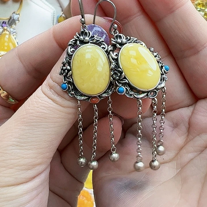 琥珀未镶嵌珠宝奇石