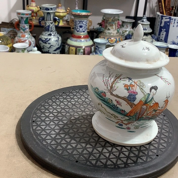 陶摆件博古架陶瓷摆件