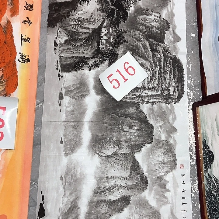 小周画廊的直播间