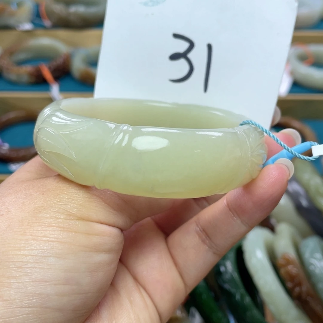 未镶嵌手镯和田玉圈口59