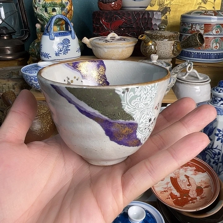 瓷片好看的杯子不错的