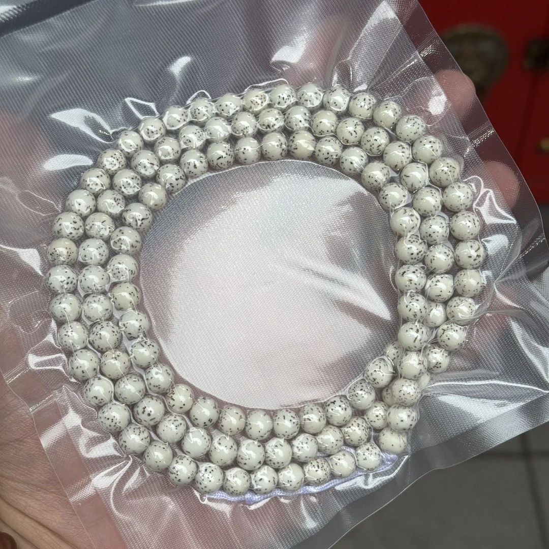 【老胡严选】23 G93885-星月菩提龙蛋脖挂-多样性发其一-8mm
