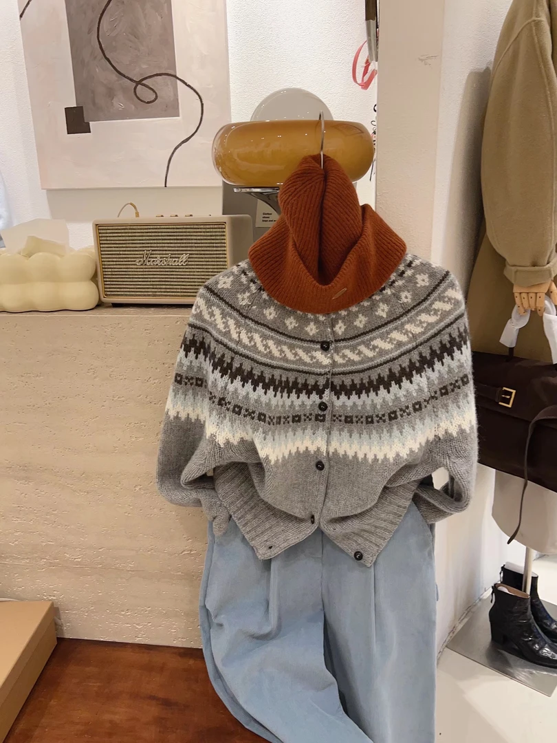 001～100初秋上新雅丹反季高智淡人失序秋日穿搭韩版时尚套装羊毛