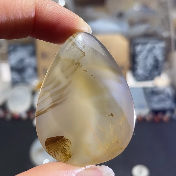 玛瑙/玉髓未镶嵌吊坠(不含链)