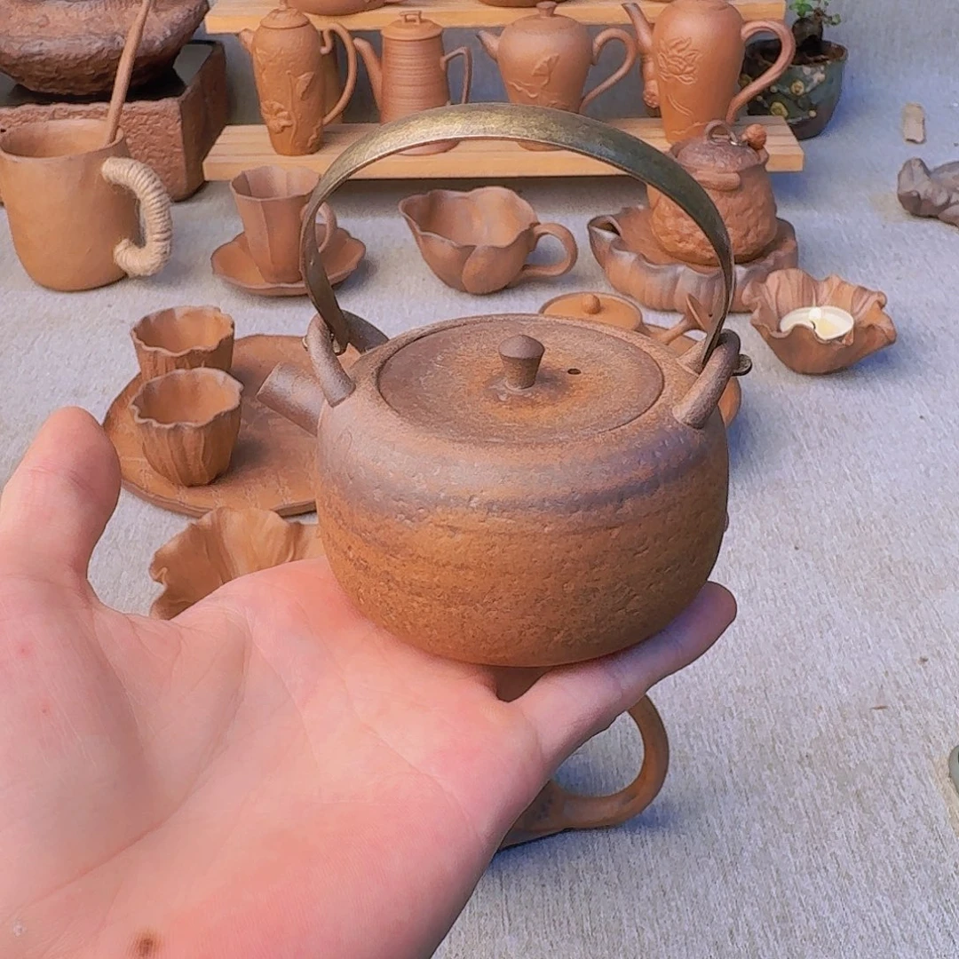 原矿老岩泥茶器系列