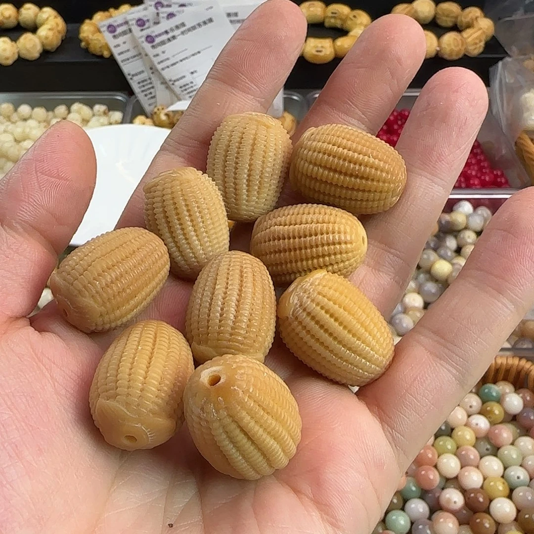菩提根/象牙果手串风化大玉米9颗