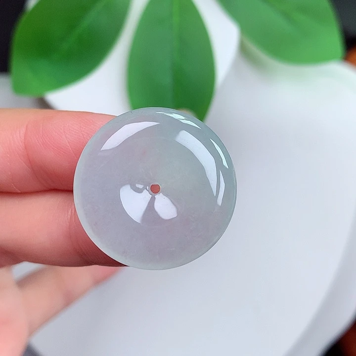 颈饰未镶嵌翡翠平安扣 24x5.3mm