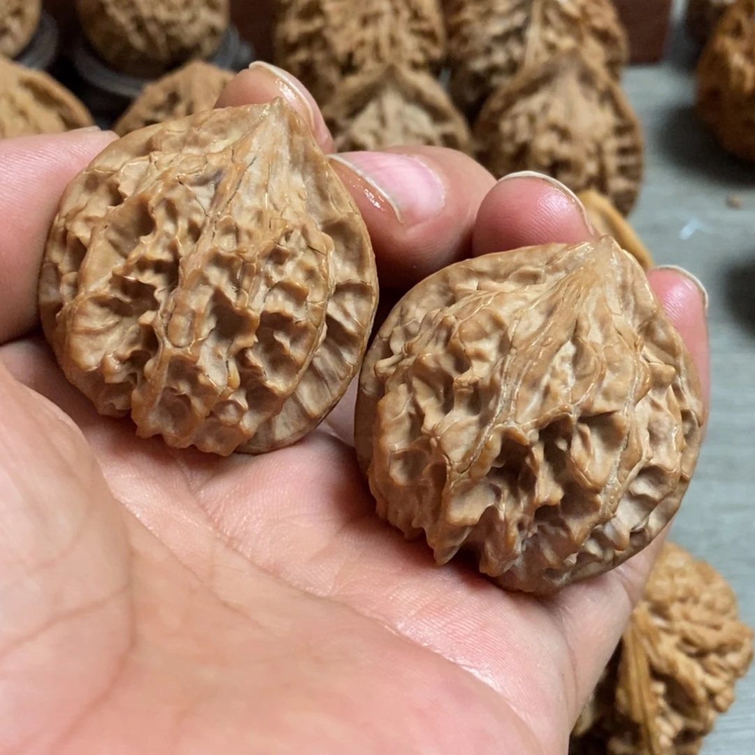 吊坠文玩核桃水晶灯笼38尺微修