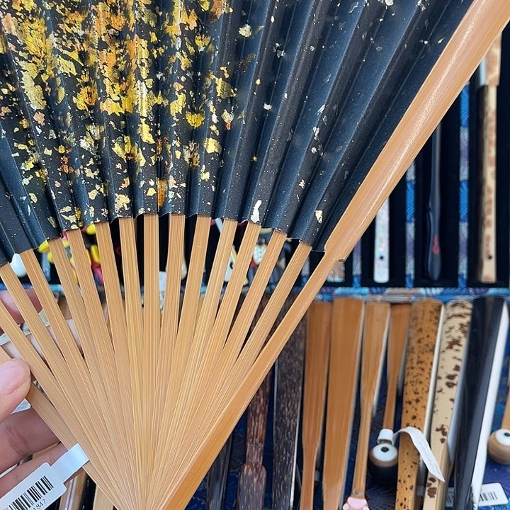 扇子折扇老玉三合