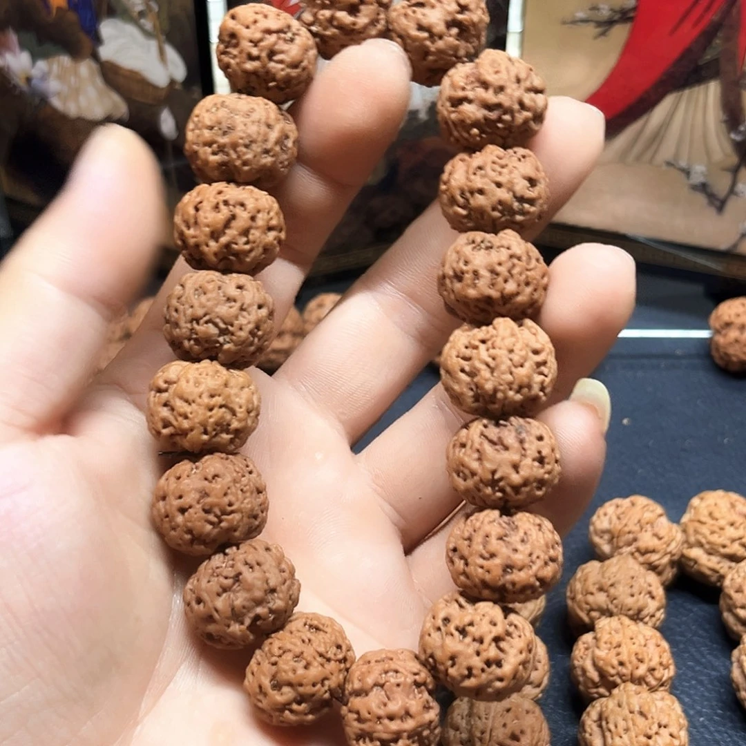 金刚菩提手串小五星头梅花型头货