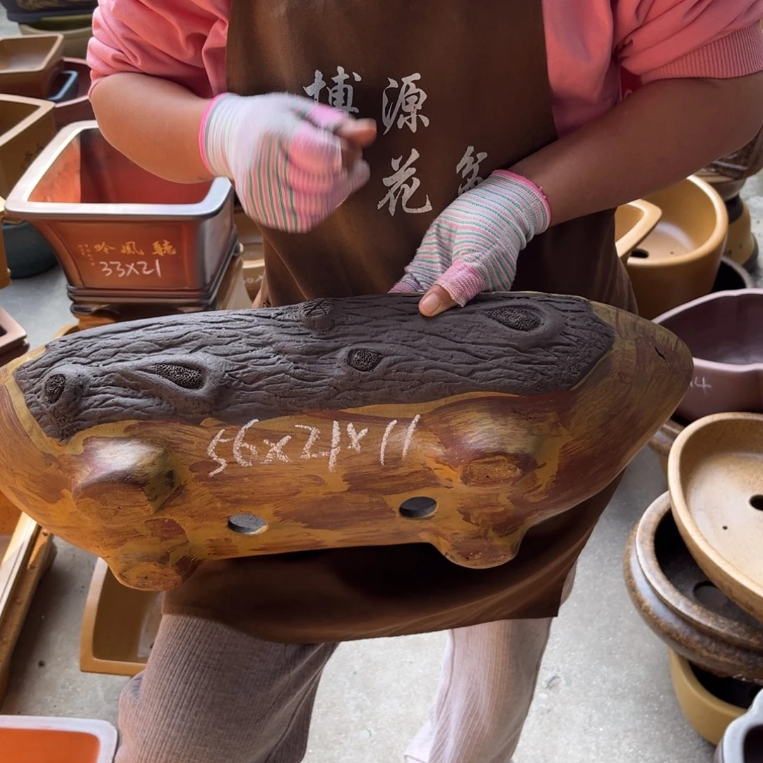 紫砂花盆盆景艺术